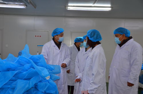 臨沂市市場監(jiān)督管理局黃杰局長來沂南調研疫情防護用品生產情況